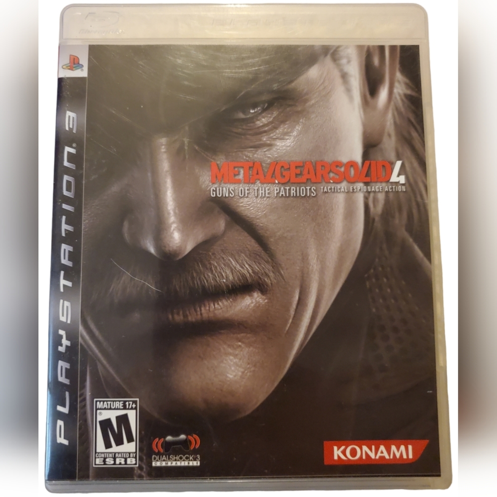 PS3 Metal Gear Solid 4-Guns of Patriots: Tactical Espionage PlayStation 3 Game